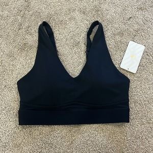 NWT Fabletics All Day Everyday Bra II Black Women's L
